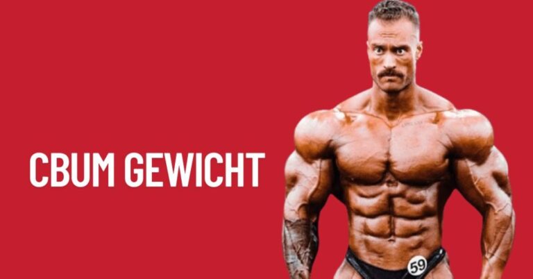 Cbum Gewicht