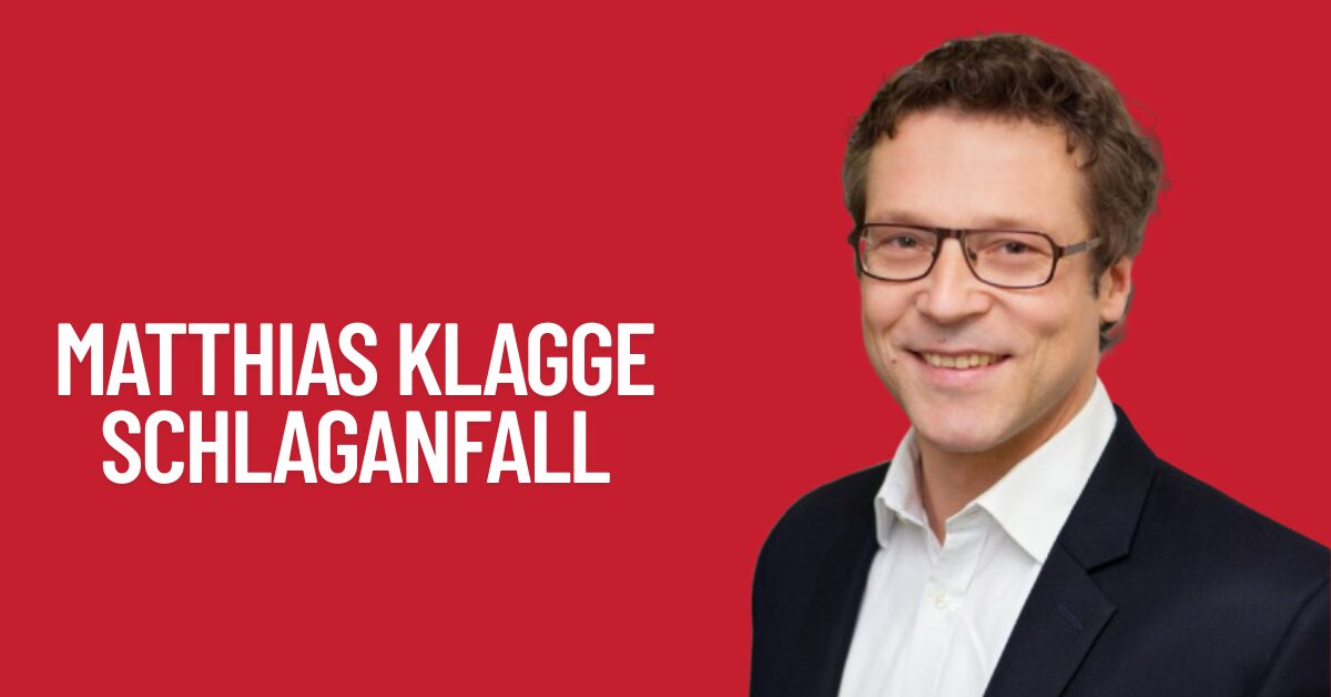 Matthias Klagge Schlaganfall