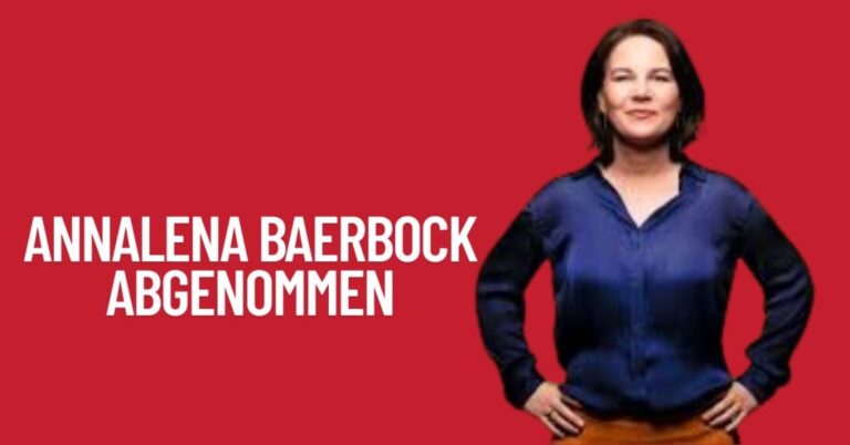 Annalena Baerbock Abgenommen