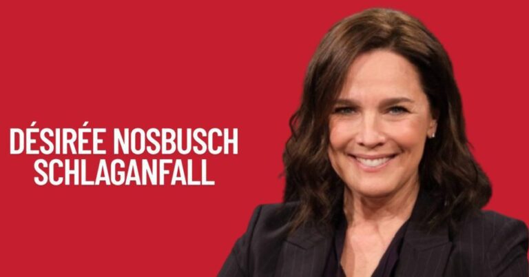 Désirée Nosbusch Schlaganfall