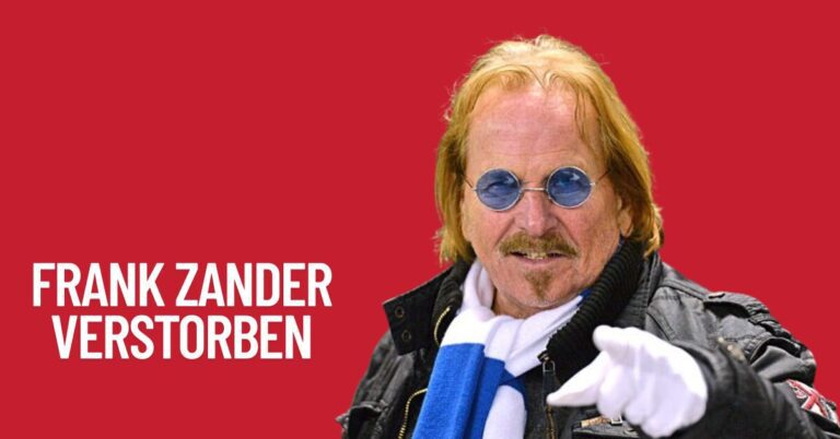 Frank Zander Verstorben
