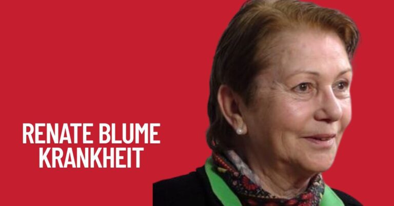 Renate Blume Krankheit