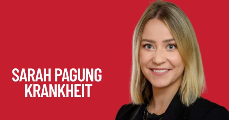 Sarah Pagung Krankheit