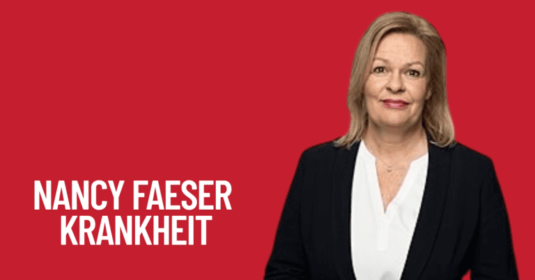Nancy Faeser Krankheit
