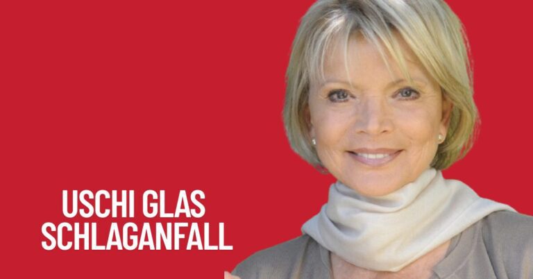 Uschi Glas Schlaganfall