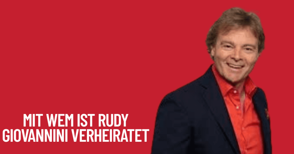 MIT Wem Ist Rudy Giovannini Verheiratet? Ehefrau, Familie & Privates Leben des Sängers im Überblick 1 MIT Wem Ist Rudy Giovannini Verheiratet