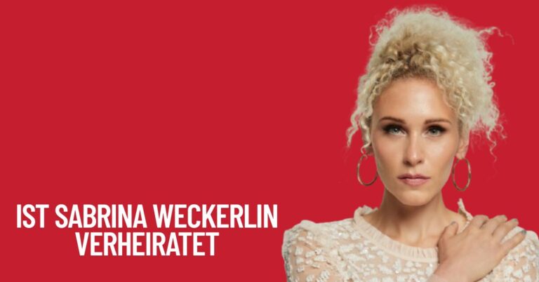 Ist Sabrina Weckerlin Verheiratet