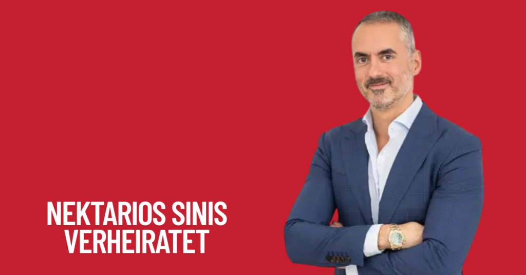 Nektarios Sinis Verheiratet? Alles über Ehefrau, Beziehung und Privatleben 1 Nektarios Sinis Verheiratet